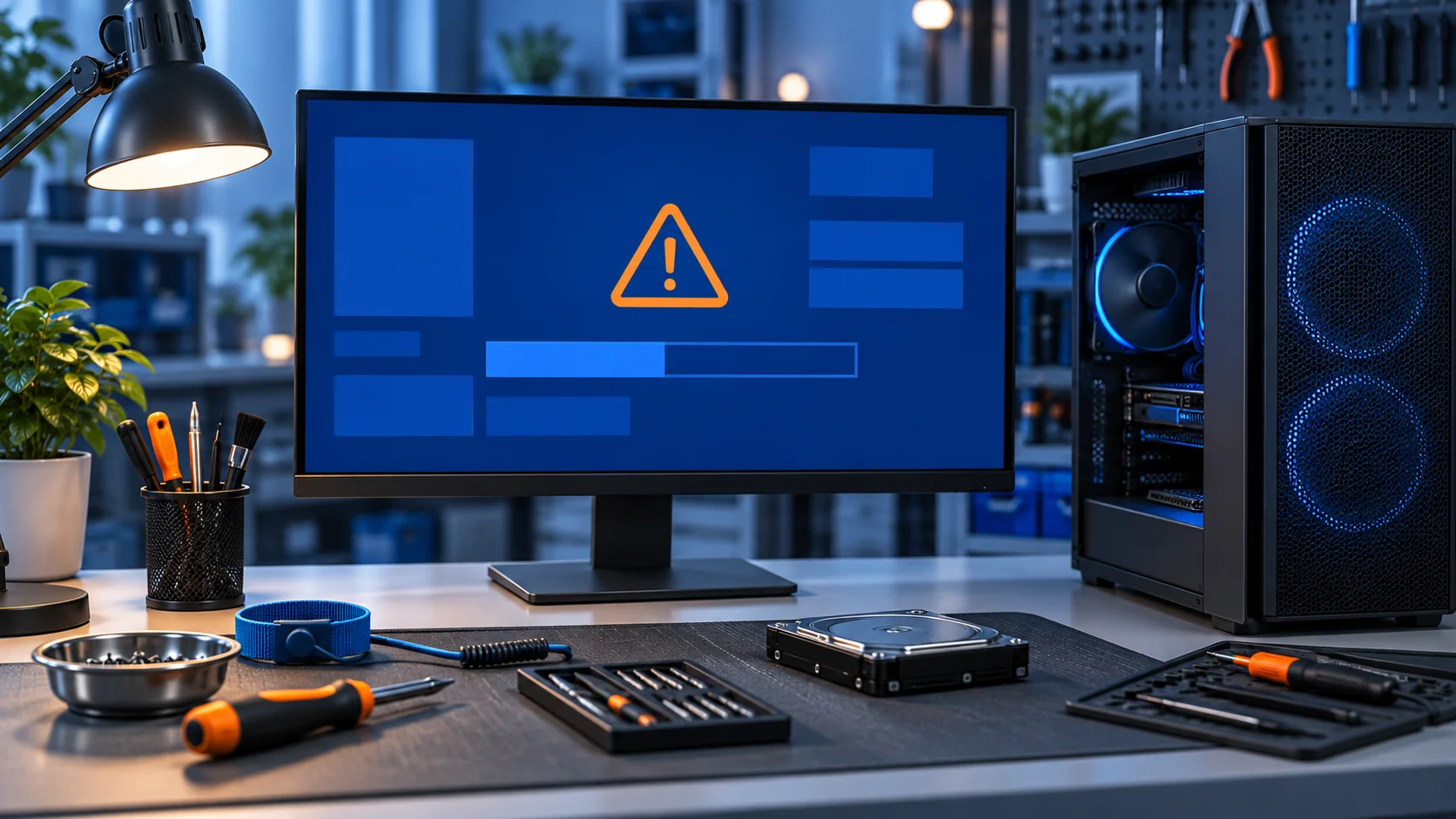Диагностика синего экрана Windows